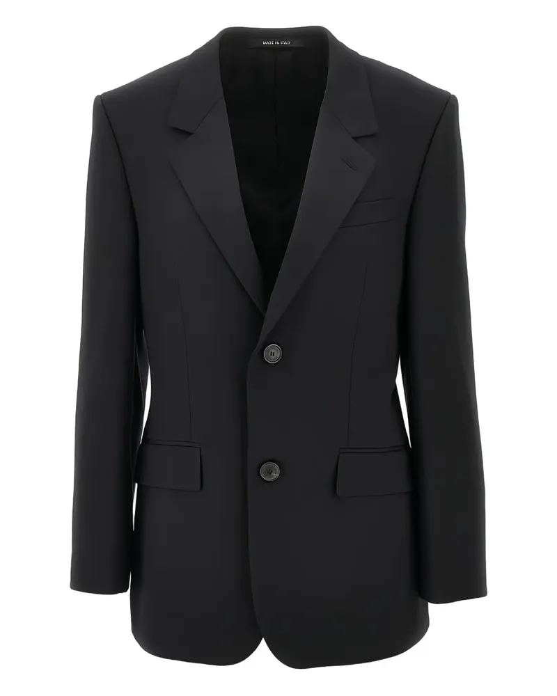 Balenciaga single-breasted blazer - Schwarz Schwarz
