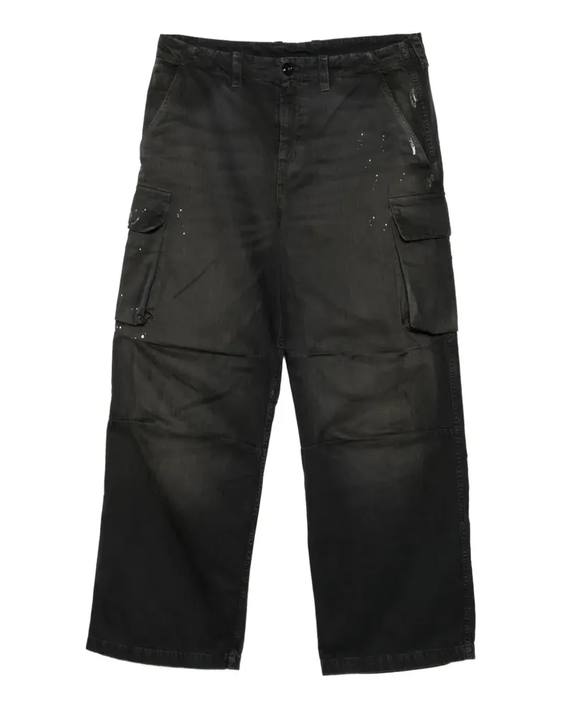 Our Legacy Nebula Wash Mount cargo pants - Schwarz Schwarz