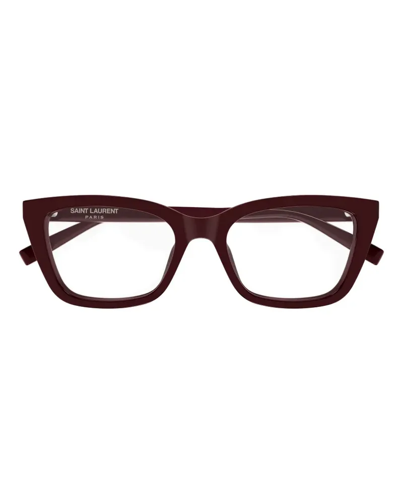 Saint Laurent cat-eye frame glasses - Rot Rot