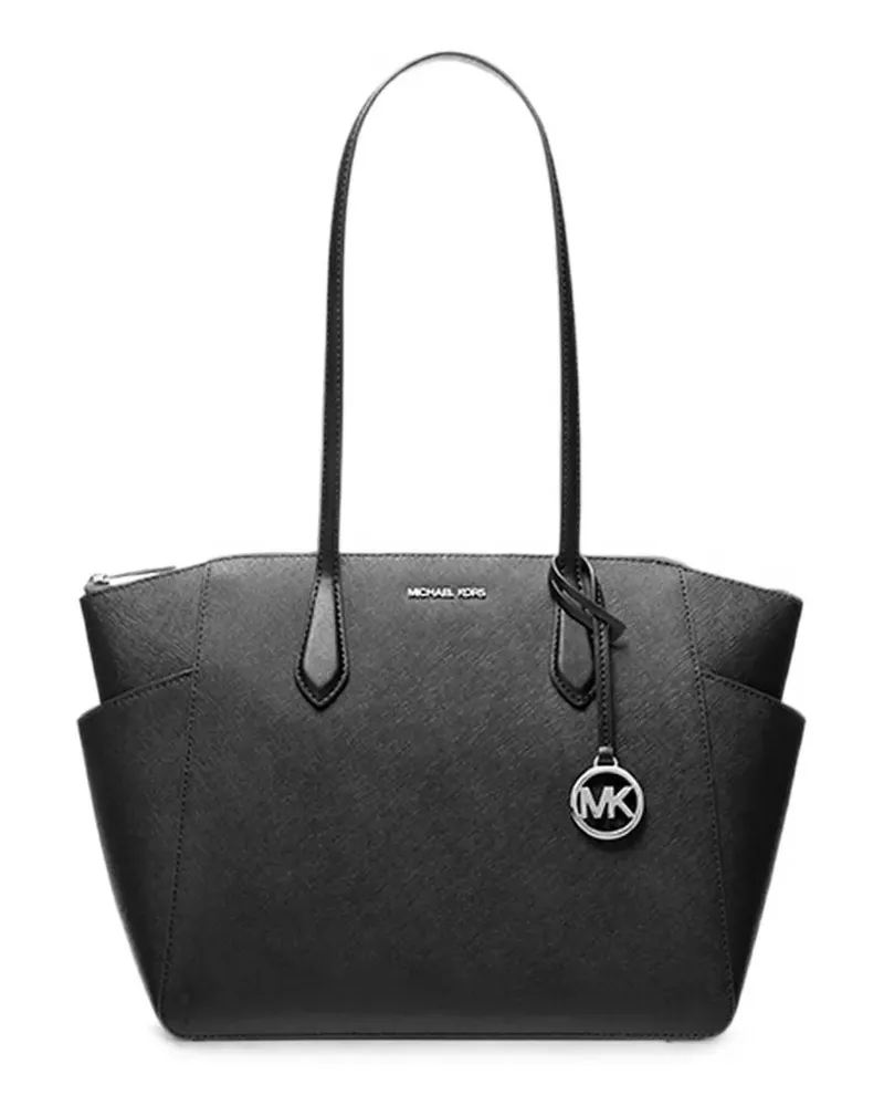 Michael Kors Marilyn medium Saffiano leather tote bag - Schwarz Schwarz