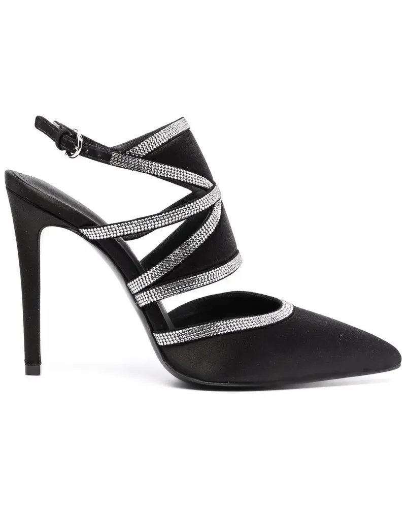 Ferragamo Delianne Slingback-Pumps 105mm - Schwarz Schwarz