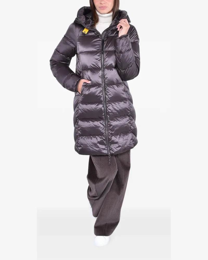 Parajumpers Gesteppter Marion Kapuzenmantel - Violett Violett