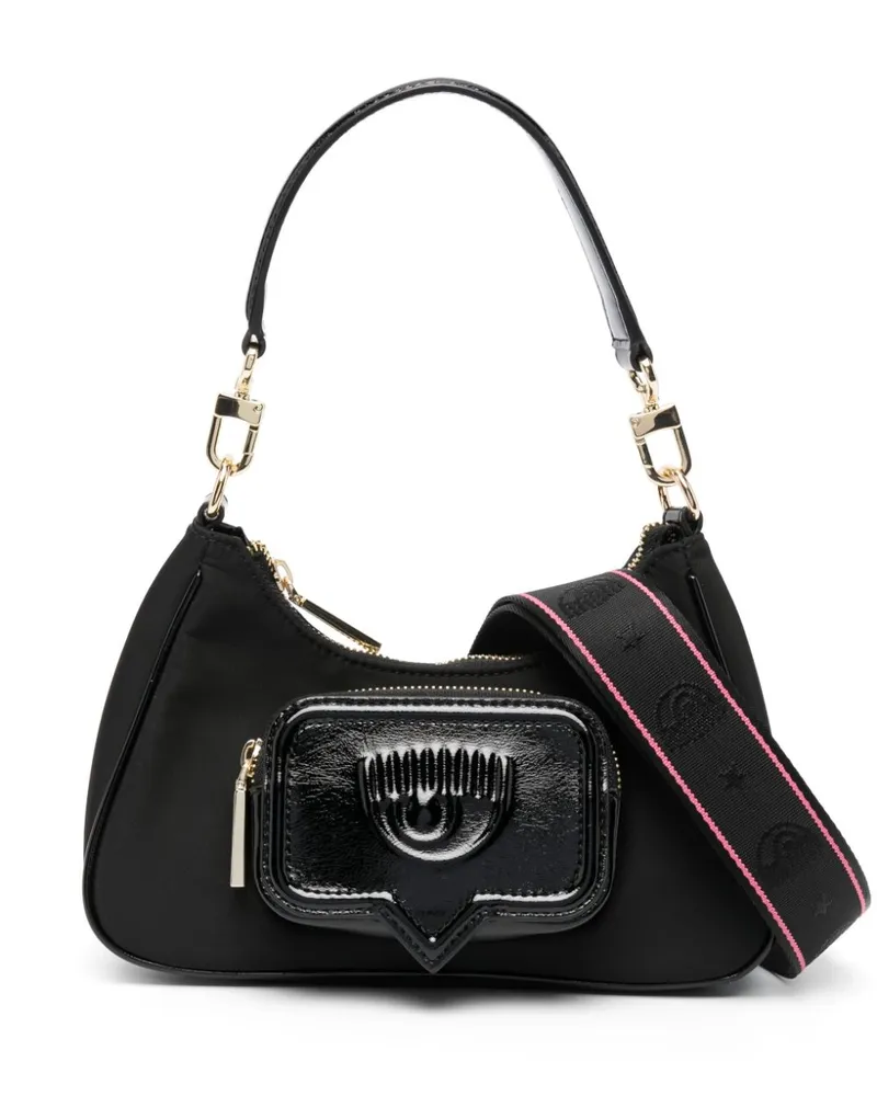 Chiara Ferragni Vicky Schultertasche Schwarz