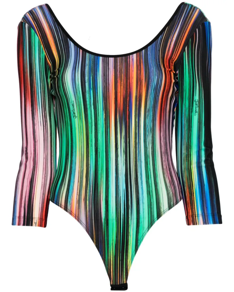 Just Cavalli Badeanzug mit Ikat-Print - Blau Blau