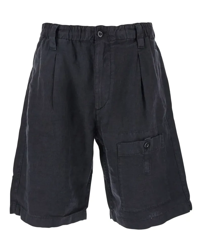 C.P. Company Cargo-Shorts mit Falten - Blau Blau