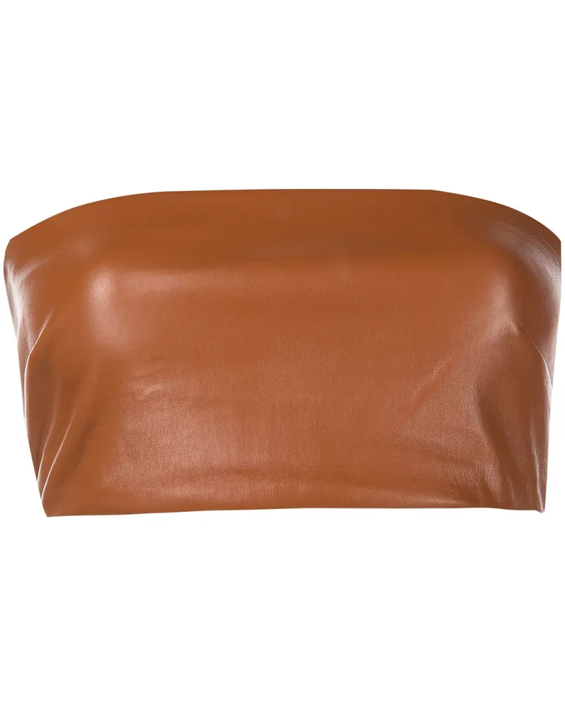 Rosetta Getty Cropped-Top mit Bandeau - Braun Braun