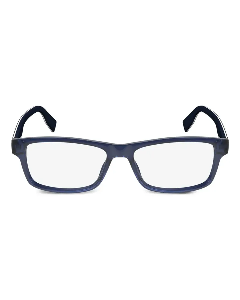 Lacoste Brille mit eckigem Gestell - Blau Blau