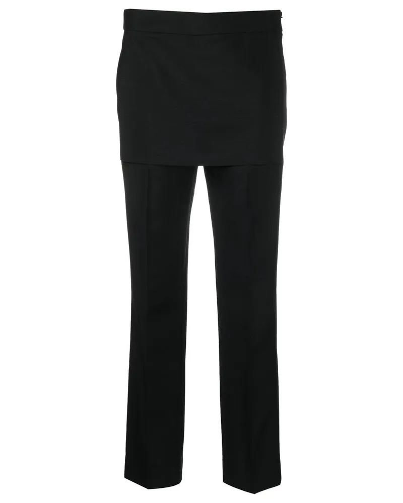 Givenchy Hose mit Schlitz - Schwarz Schwarz