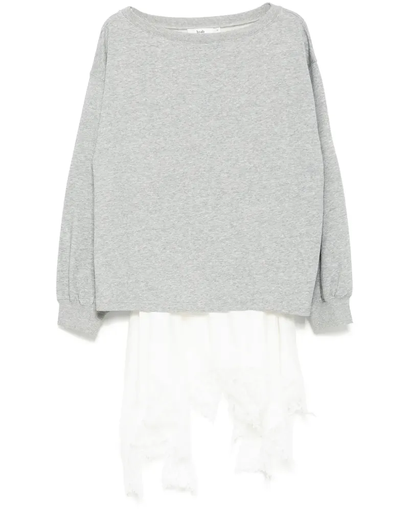 b+ab Kleid im Kombi-Look - Grau Grau