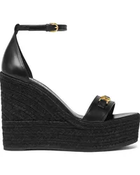 Versace Medusa '95 Wedge-Sandalen 120mm Schwarz