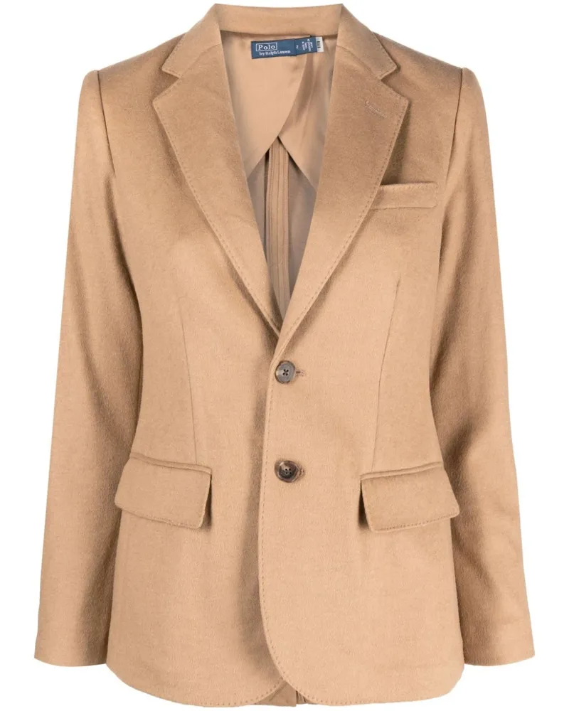 Ralph Lauren Blazer mit schmalem Schnitt - Nude Nude