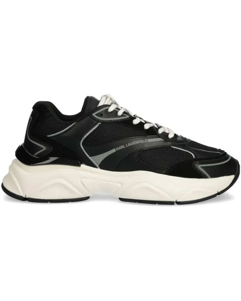 Karl Lagerfeld Sneakers aus Leder - Schwarz Schwarz