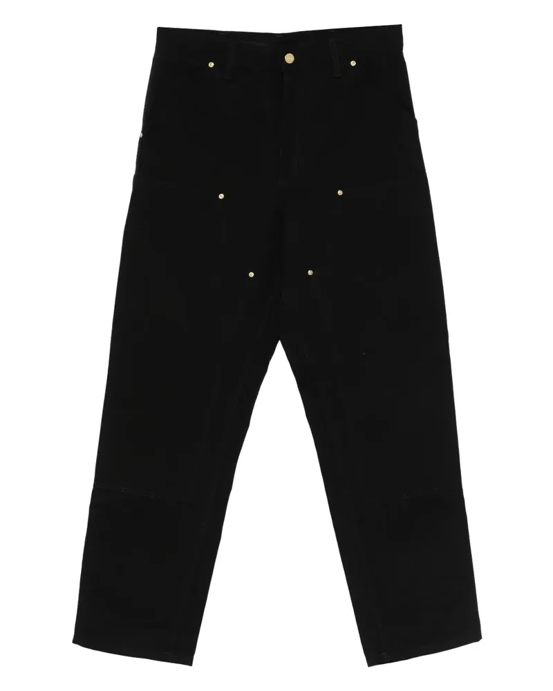 Carhartt WIP Double Knee Hose - Schwarz Schwarz