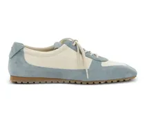 Sneakers mit Wildledereinsätzen - Blau