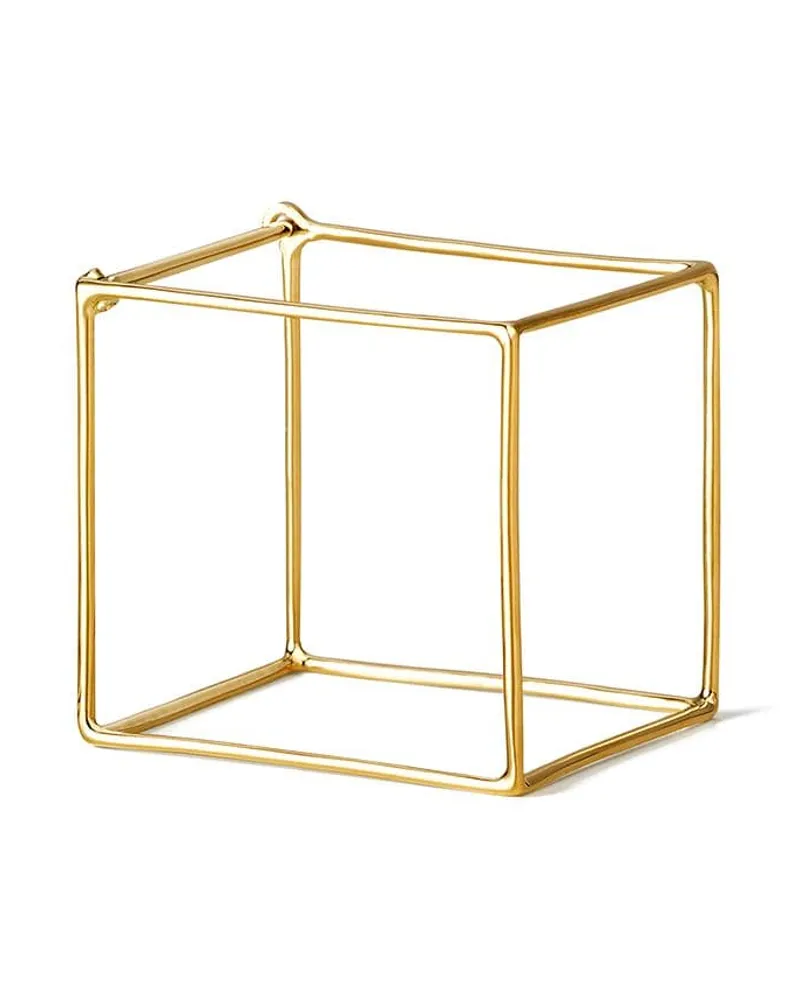SHIHARA Viereckiger Ohrring 25 - Metallic Metallic