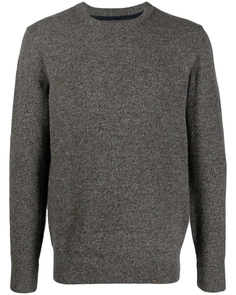 Barbour Pullover mit Rundhalsausschnitt - Braun Braun