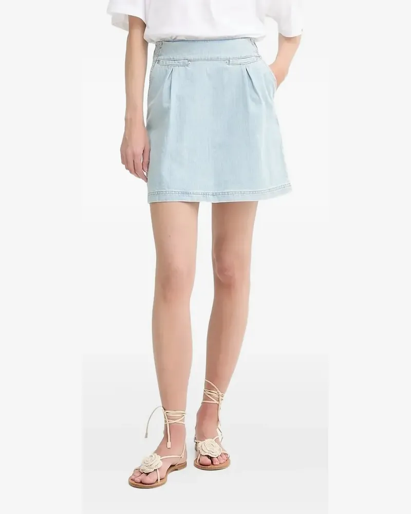 MUNTHE Upala Jeans-Minirock - Blau Blau