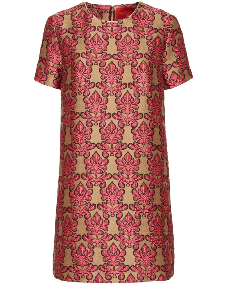 La DoubleJ Swing Minikleid - Rosa Rosa