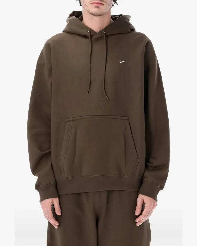 Nike kangaroo-pocket hoodie - Braun Braun