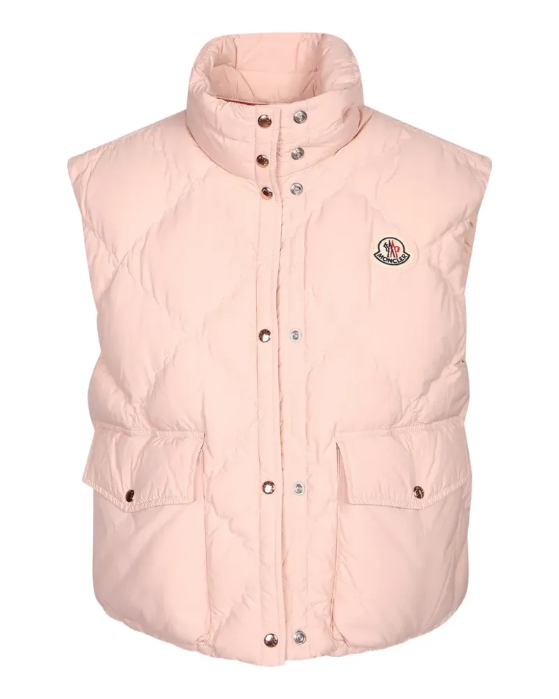 Moncler Biois quilted gilet - Rosa Rosa