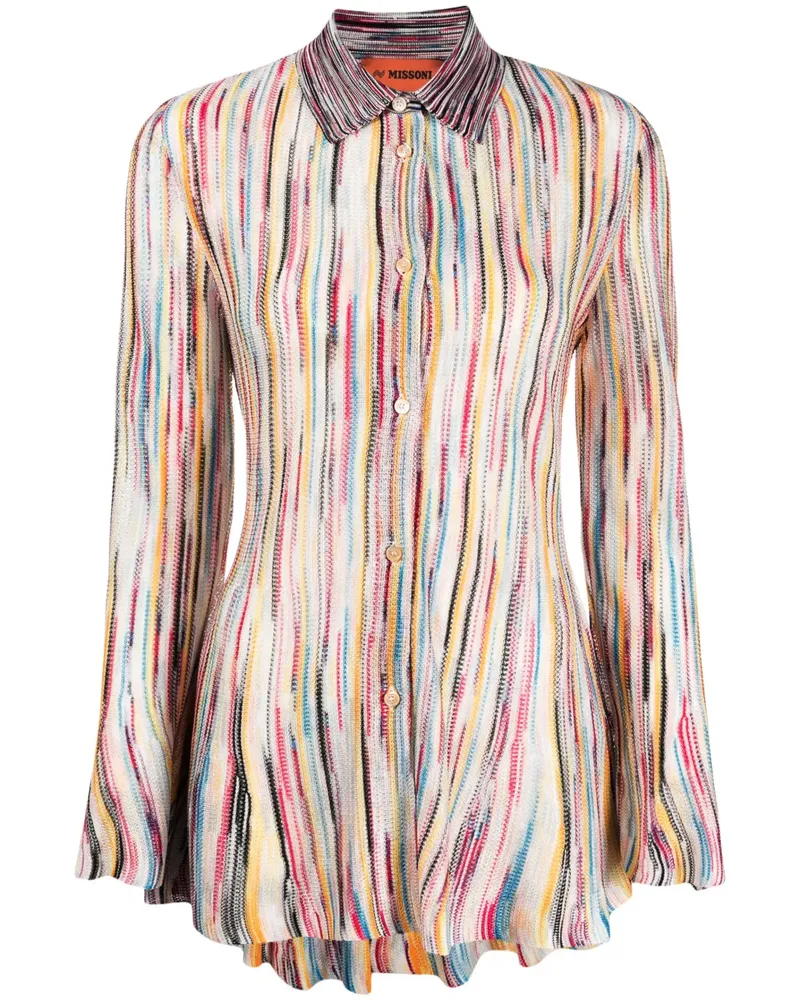 Missoni Gestreiftes Hemd - Rosa Rosa