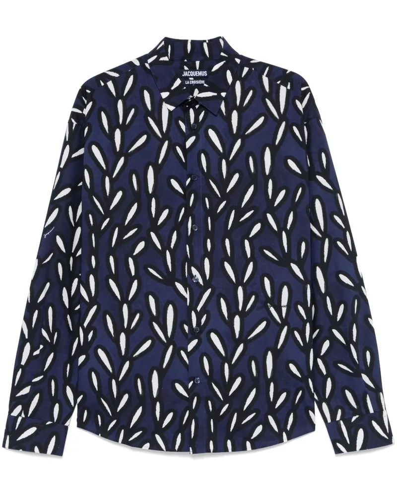 Jacquemus La chemise Simon Hemd - Blau Blau