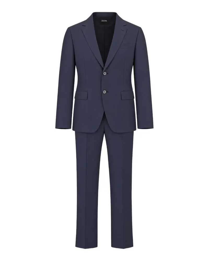 Ermenegildo Zegna pinstripe-pattern wool suit - Blau Blau