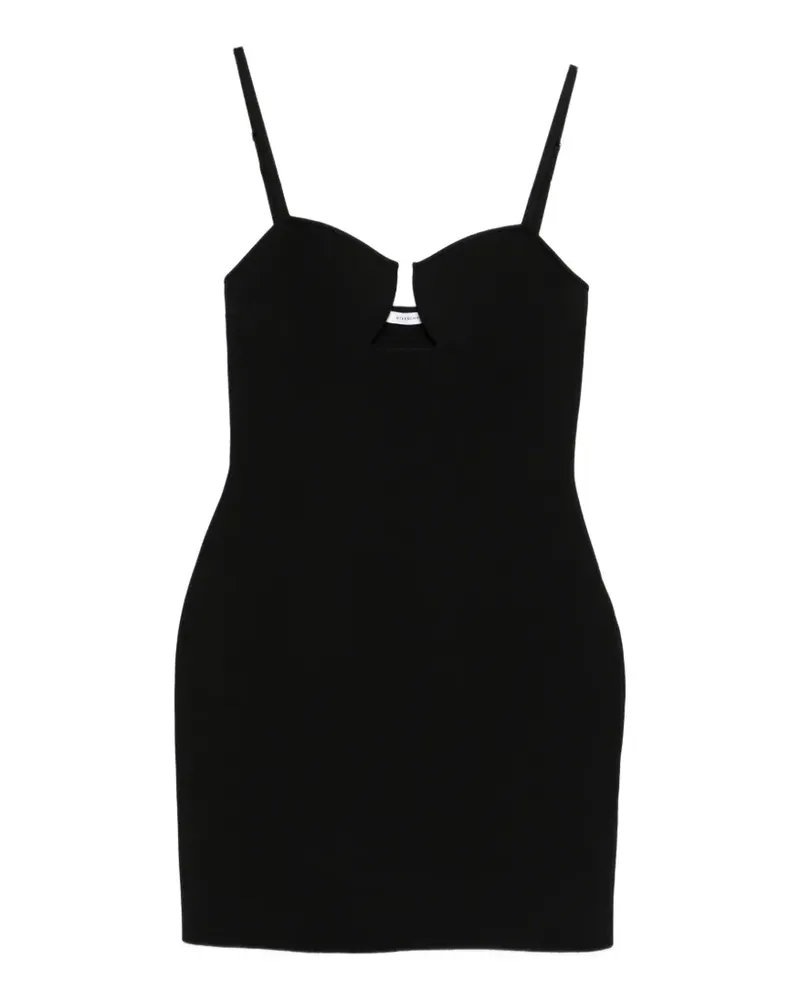 Givenchy cutaway mini dress - Schwarz Schwarz