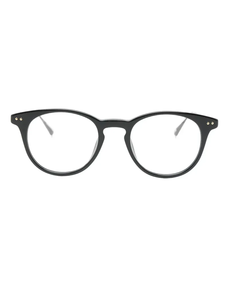 Linda Farrow Jamie round-frame glasses - Schwarz Schwarz