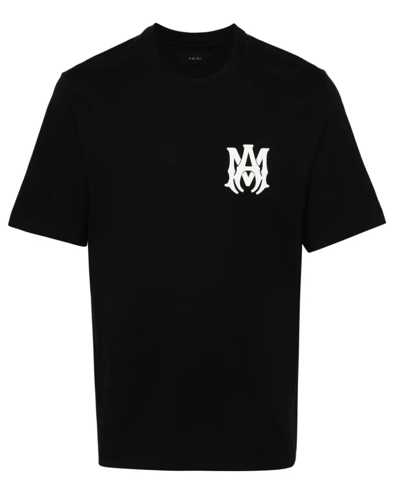 Amiri T-Shirt mit Logo-Print - Schwarz Schwarz
