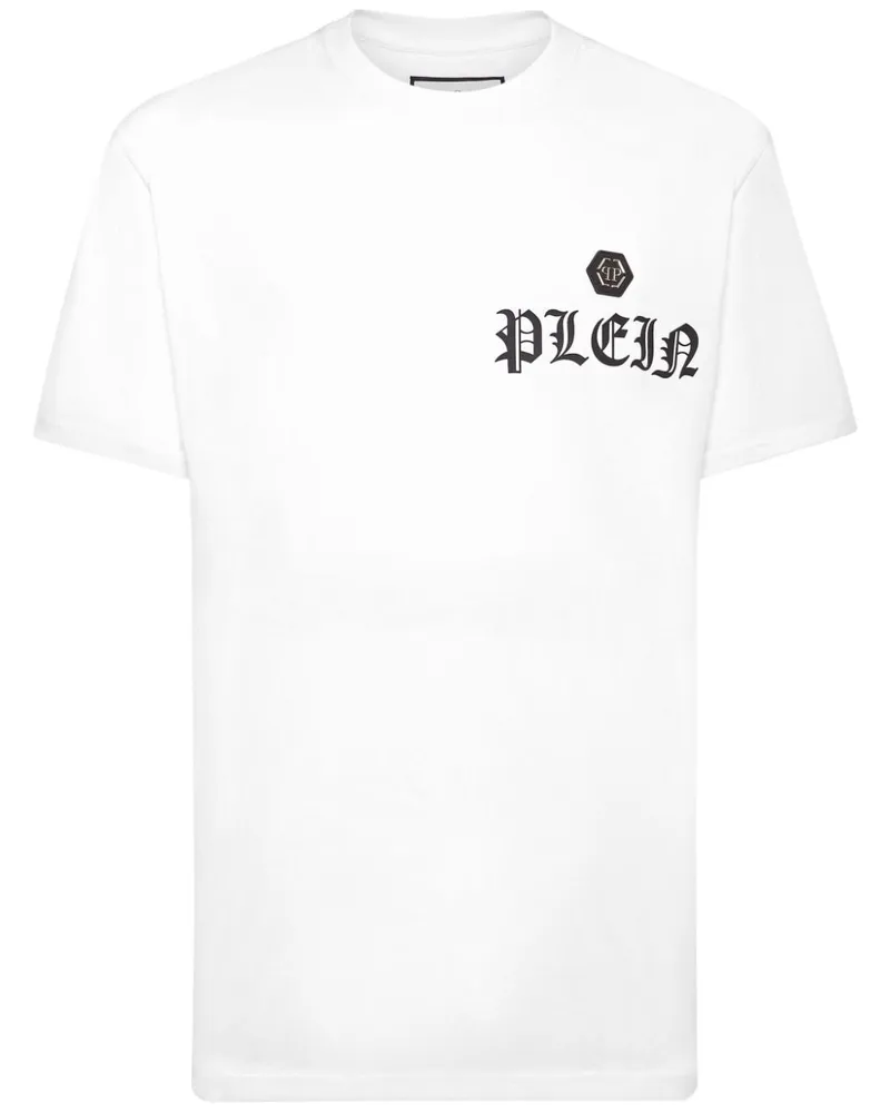Philipp Plein T-Shirt mit Print - Weiß Weiß
