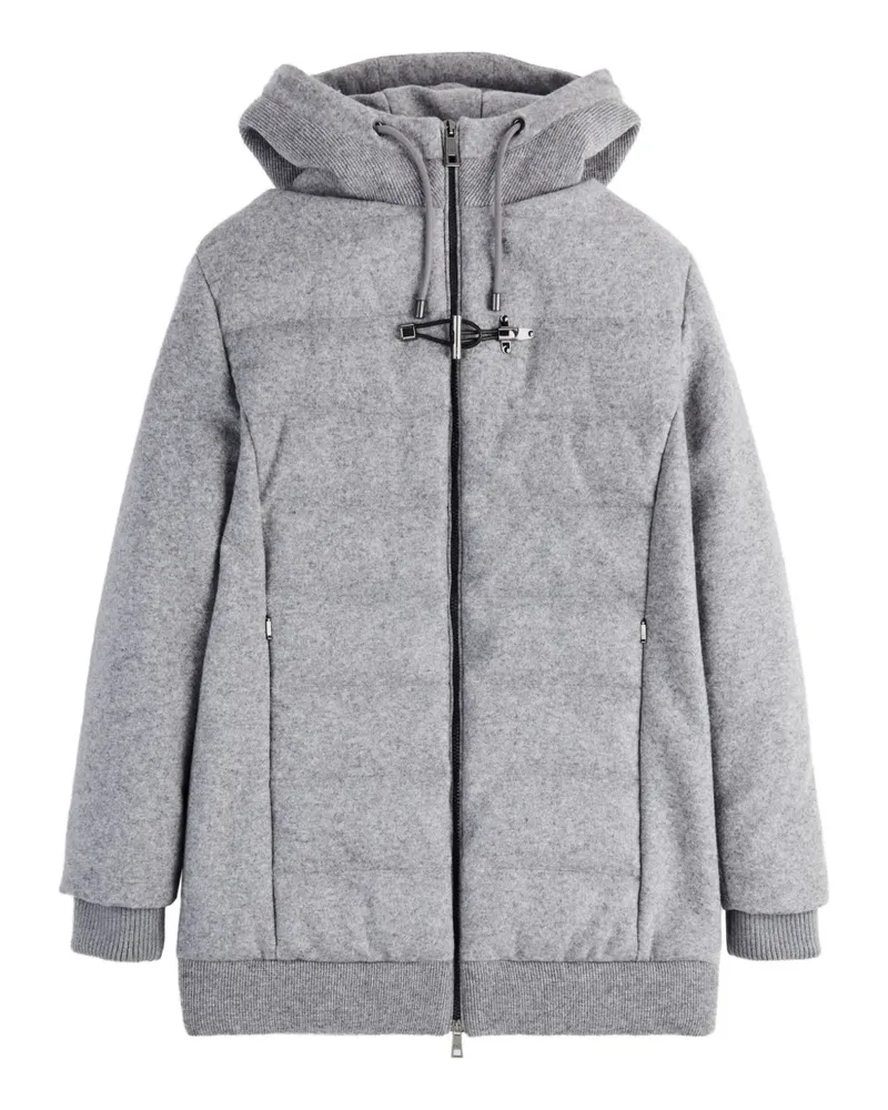 Fay Gefütterter Kapuzenparka - Grau Grau