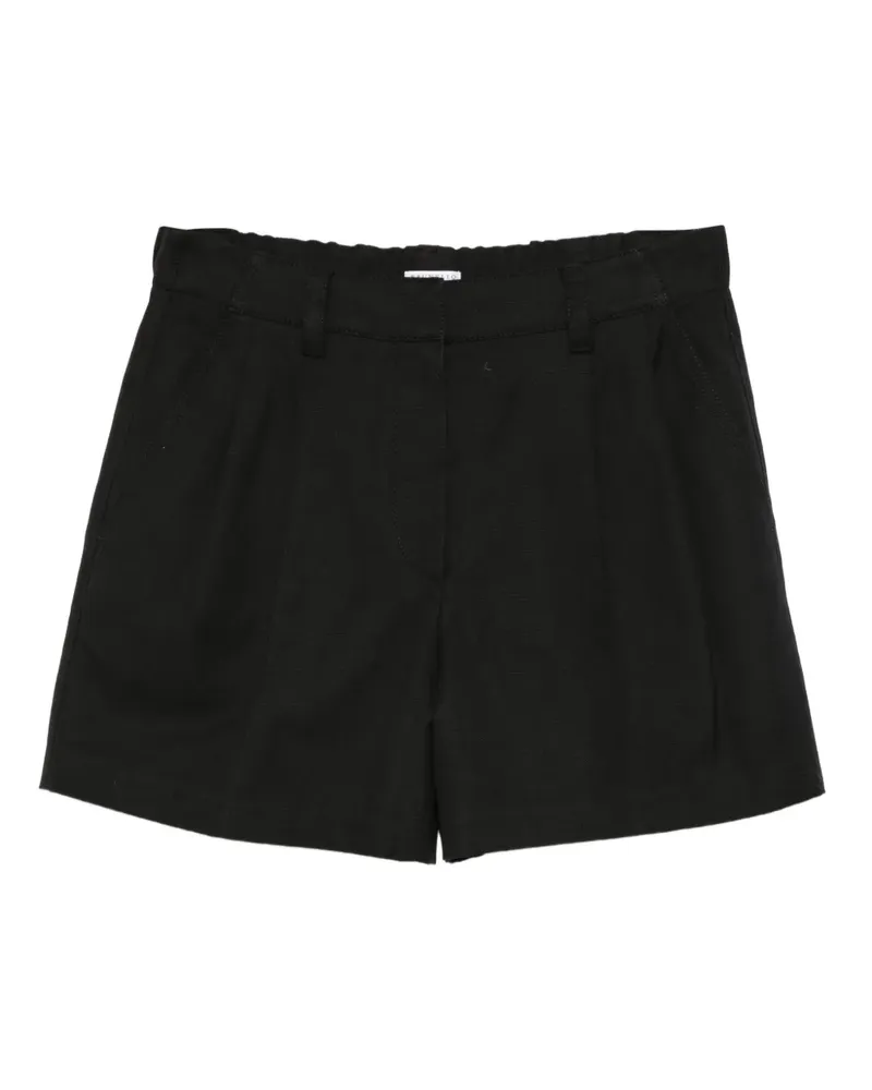 Brunello Cucinelli Shorts mit Falten - Schwarz Schwarz