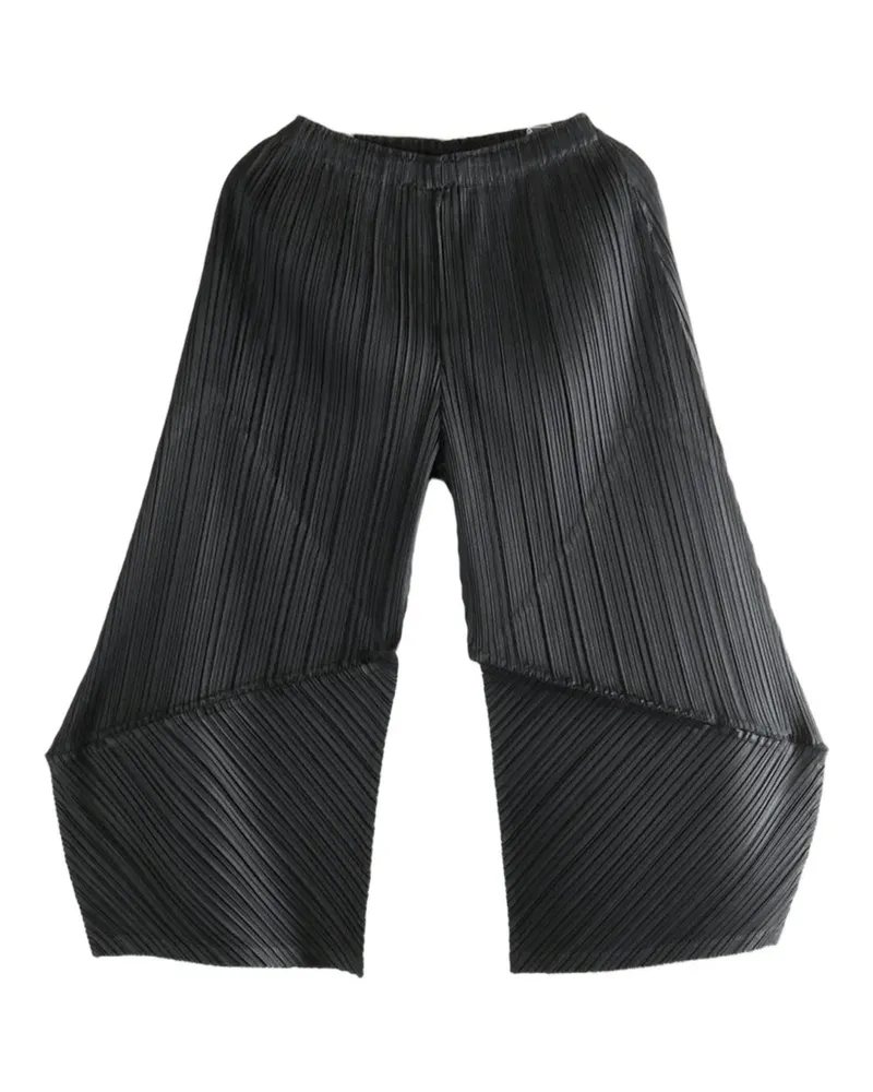 Issey Miyake pleated trousers - Schwarz Schwarz