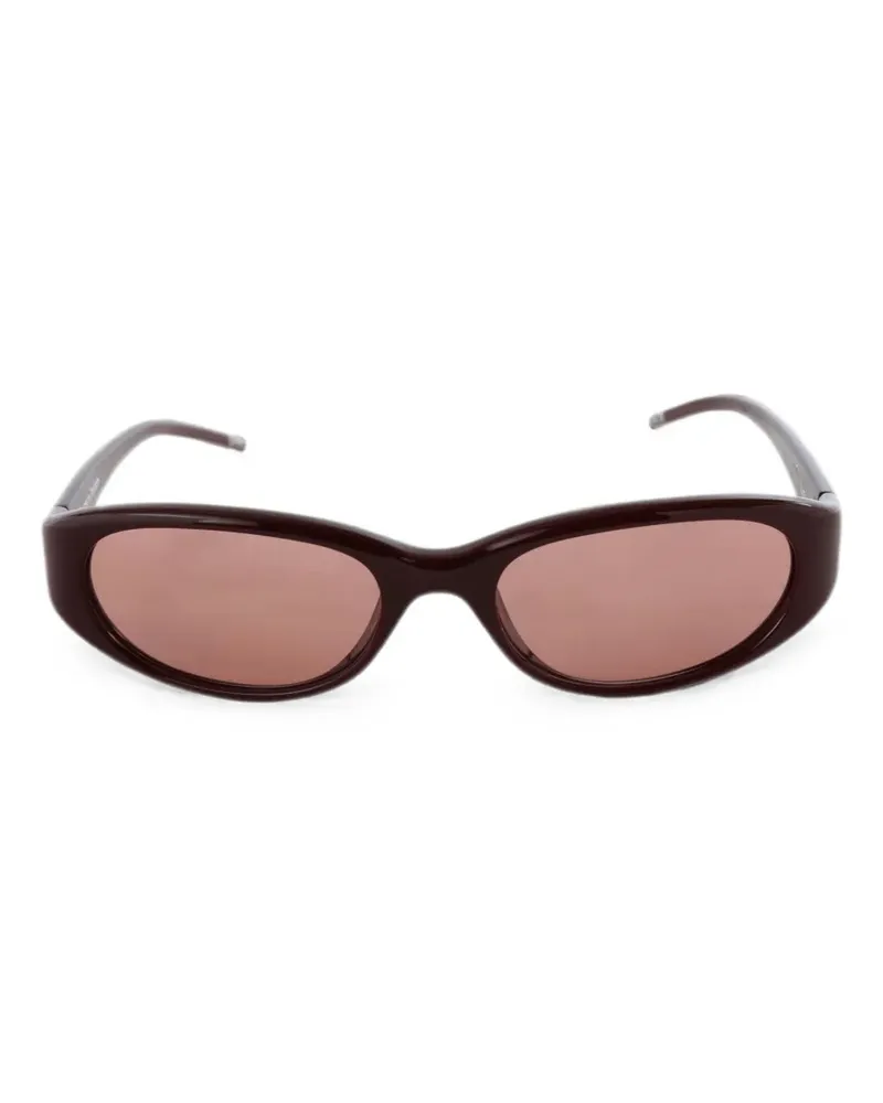 CHIMI Dele oval-frame sunglasses - Braun Braun