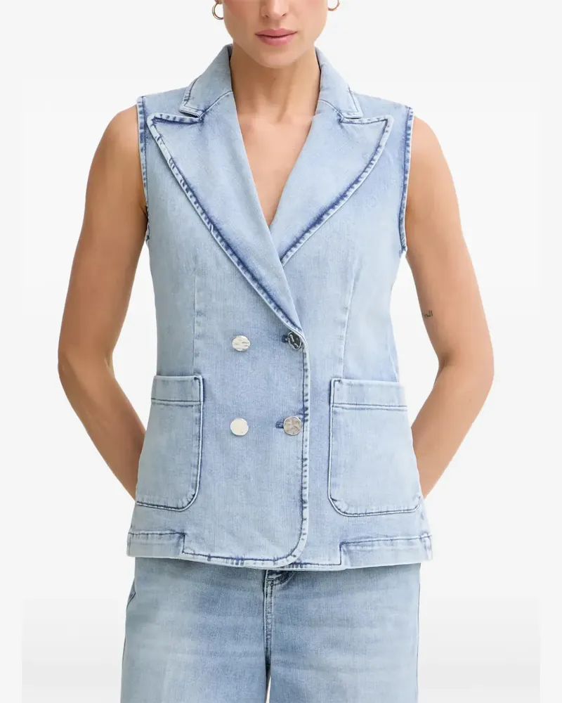 MARC AUREL double-breasted denim jacket - Blau Blau