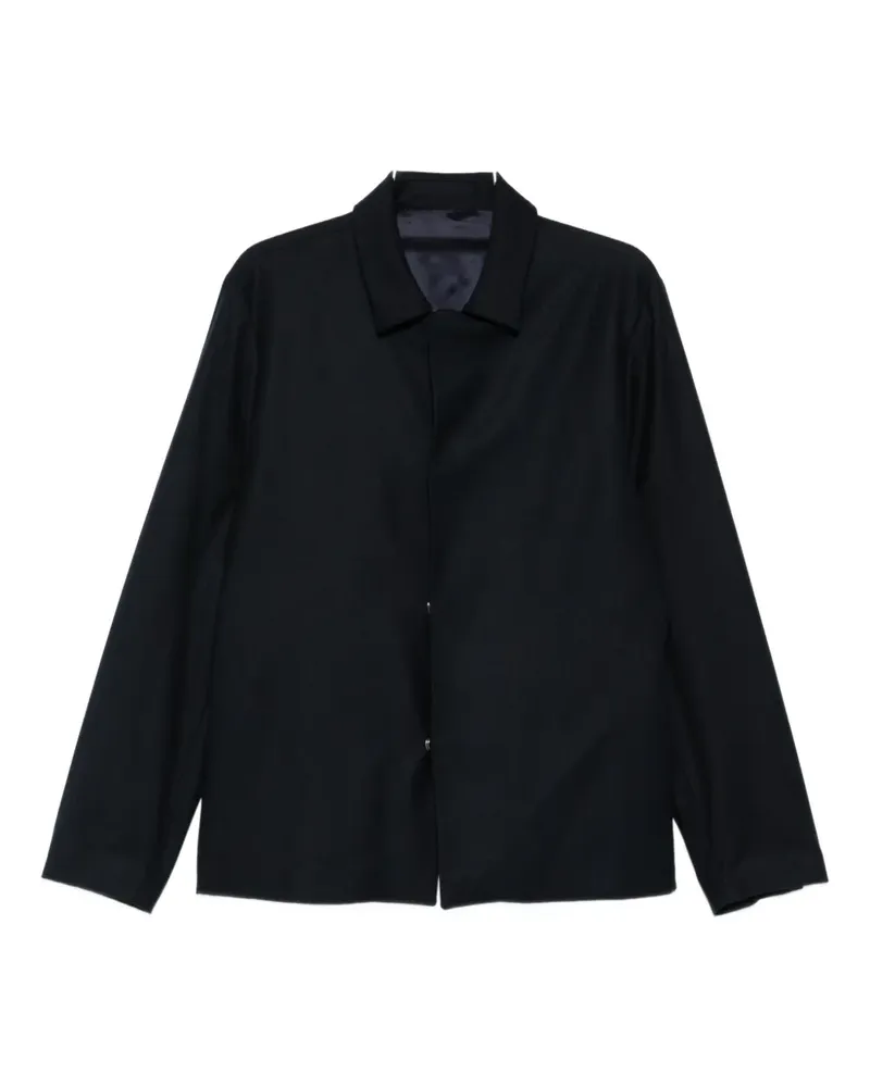 Costumein wool shirt jacket - Blau Blau