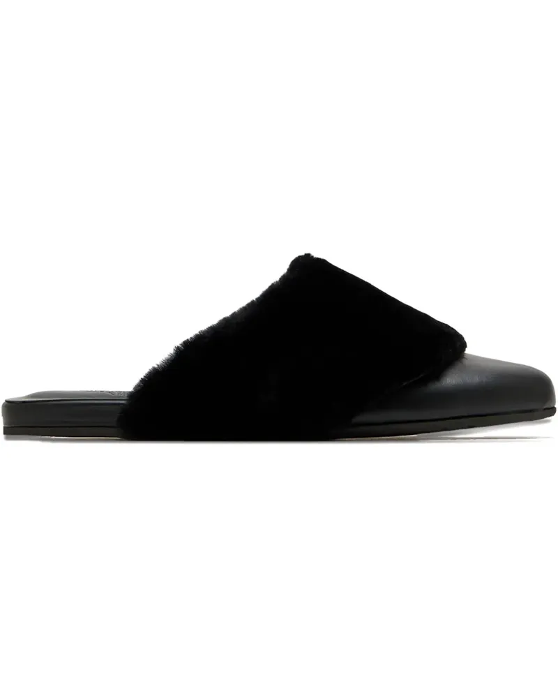 Ancient Greek Sandals Thyone Mules - Schwarz Schwarz