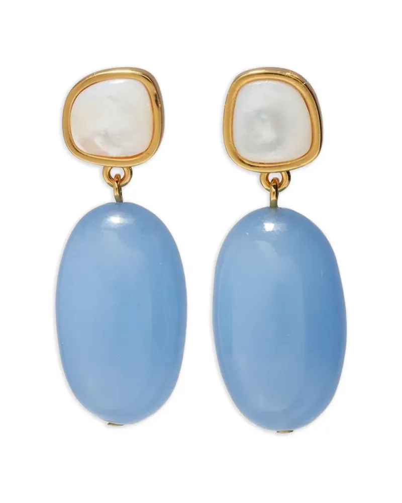 Lizzie Fortunato Big Sur Ohrringe mit Perlen - Gold Gold