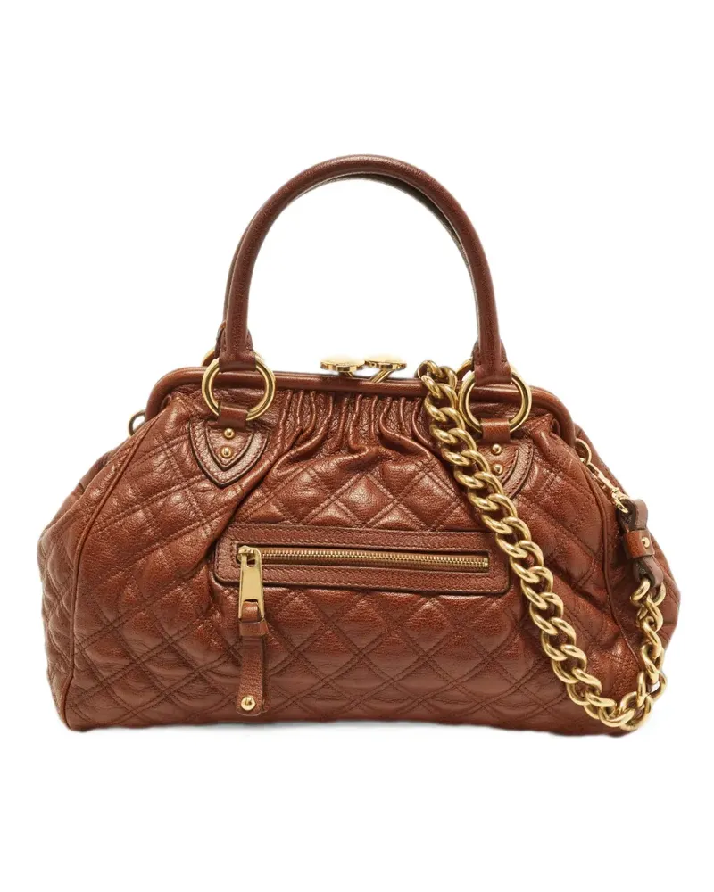 Marc Jacobs Stam quilted leather tote bag - Braun Braun