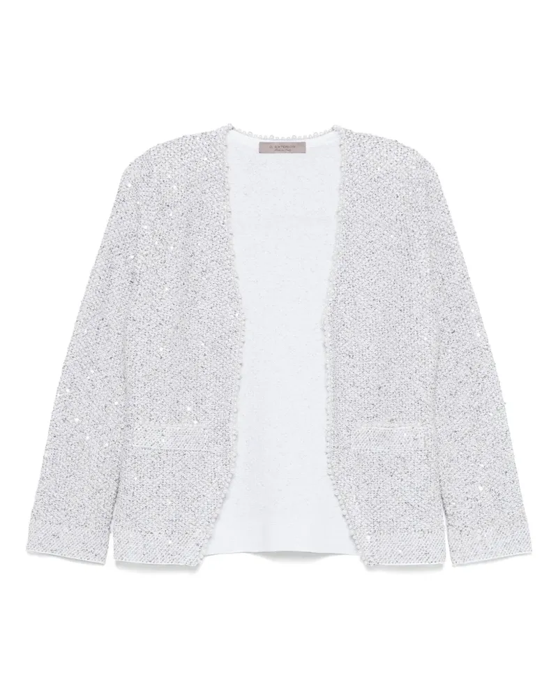 D.EXTERIOR Jacke mit Kunstperlen - Grau Grau