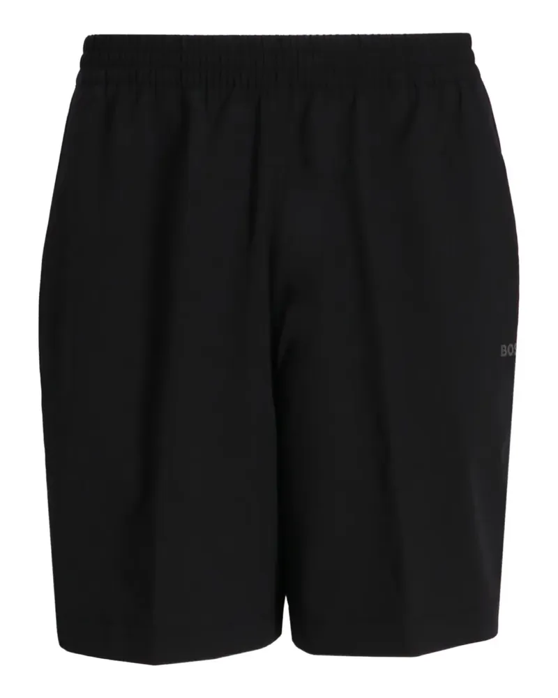 HUGO BOSS Shorts mit Stretchbund - Schwarz Schwarz