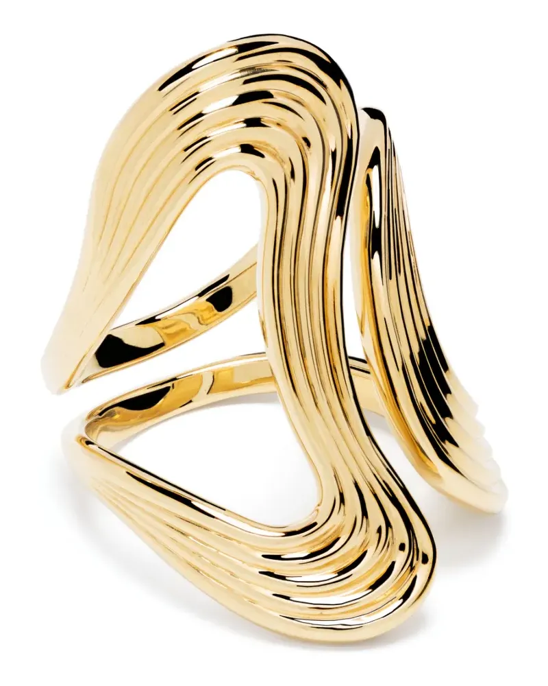Fernando Jorge 18kt Stream Line Rotgoldring Gold