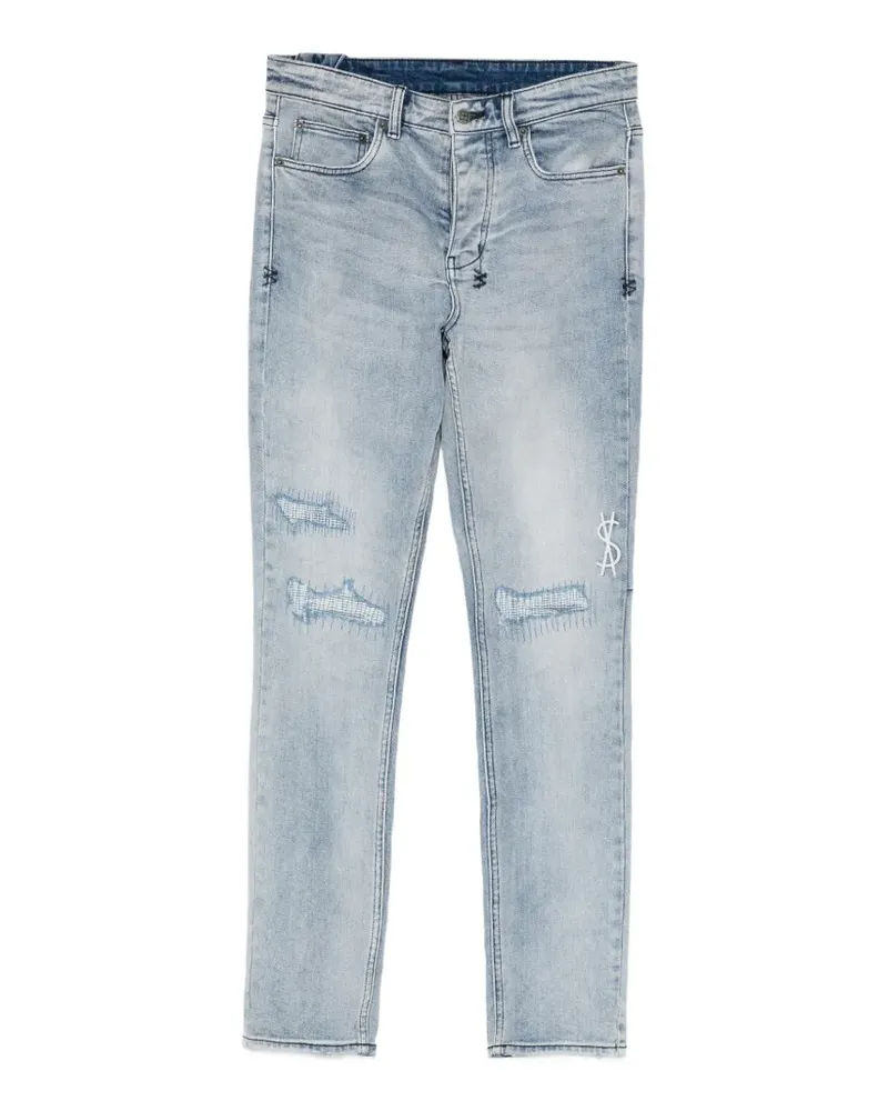 ksubi Chitch Philly Dollar Tapered-Jeans - Blau Blau