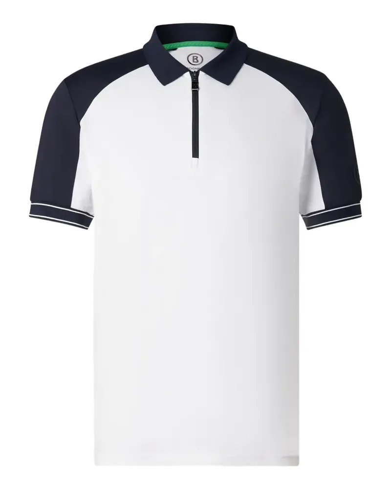 Bogner Fabius Poloshirt mit Reißverschluss - Weiß Weiß