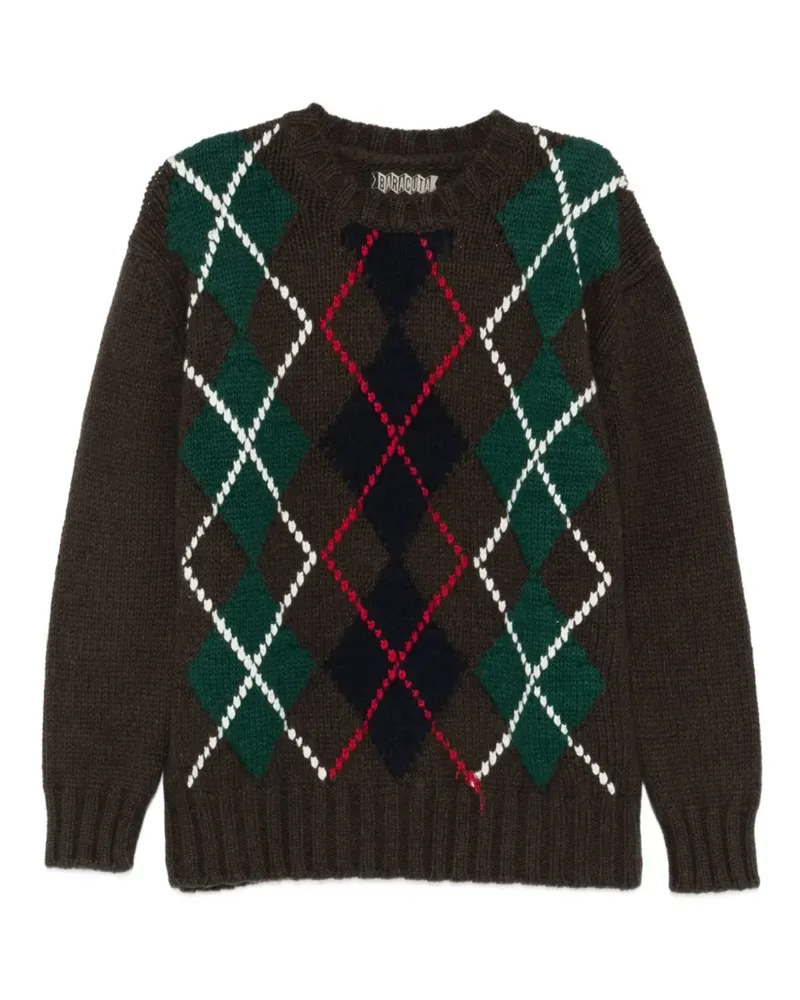 Baracuta argyle-knit jumper - Braun Braun