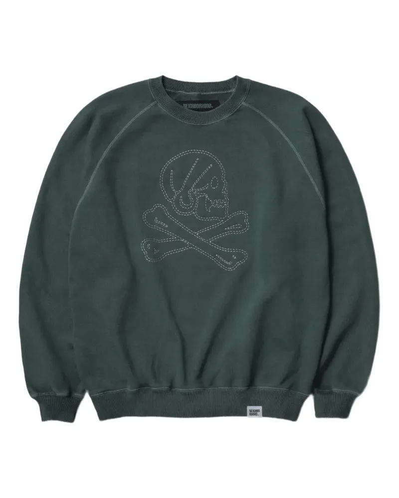 Neighborhood Besticktes Sweatshirt - Grau Grau
