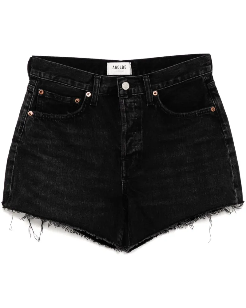 AGOLDE Parker Shorts - Schwarz Schwarz