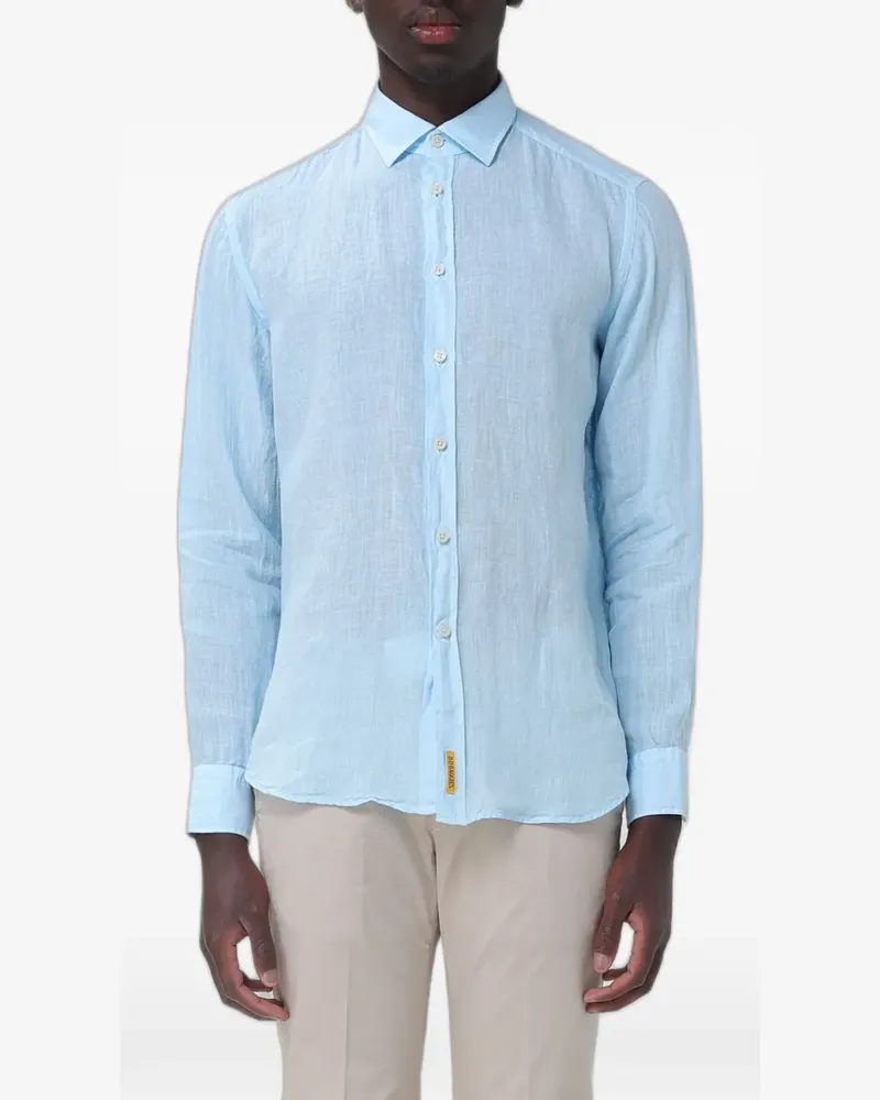 B.D. Baggies button-down long-sleeve shirt - Blau Blau