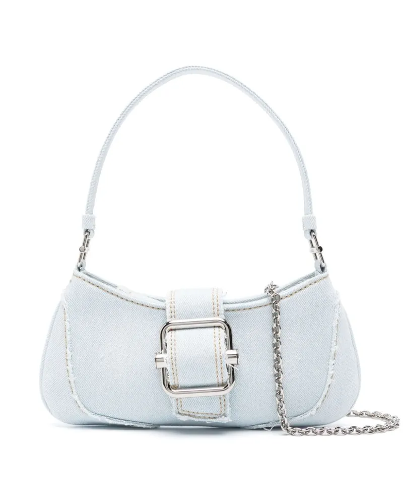 OSOI Kleine Brocle Schultertasche - Blau Blau